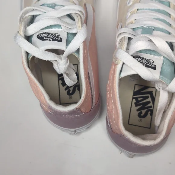 Vans Sk8 Hi Tampered Pastel Block Sneakers - Picture 8 of 12
